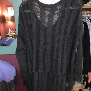 Free People Sweaters - Free People oversized black Sweater Free People Sweaters - Free People oversized black Sweater